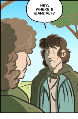 Piece of Me. A webcomic about Middle Earth's replacement sorcerers.