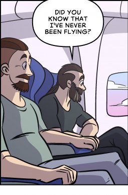 Piece of Me. A webcomic about first flights and signals.