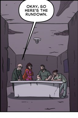 Piece of Me. A webcomic about briefings and doomsday cults.